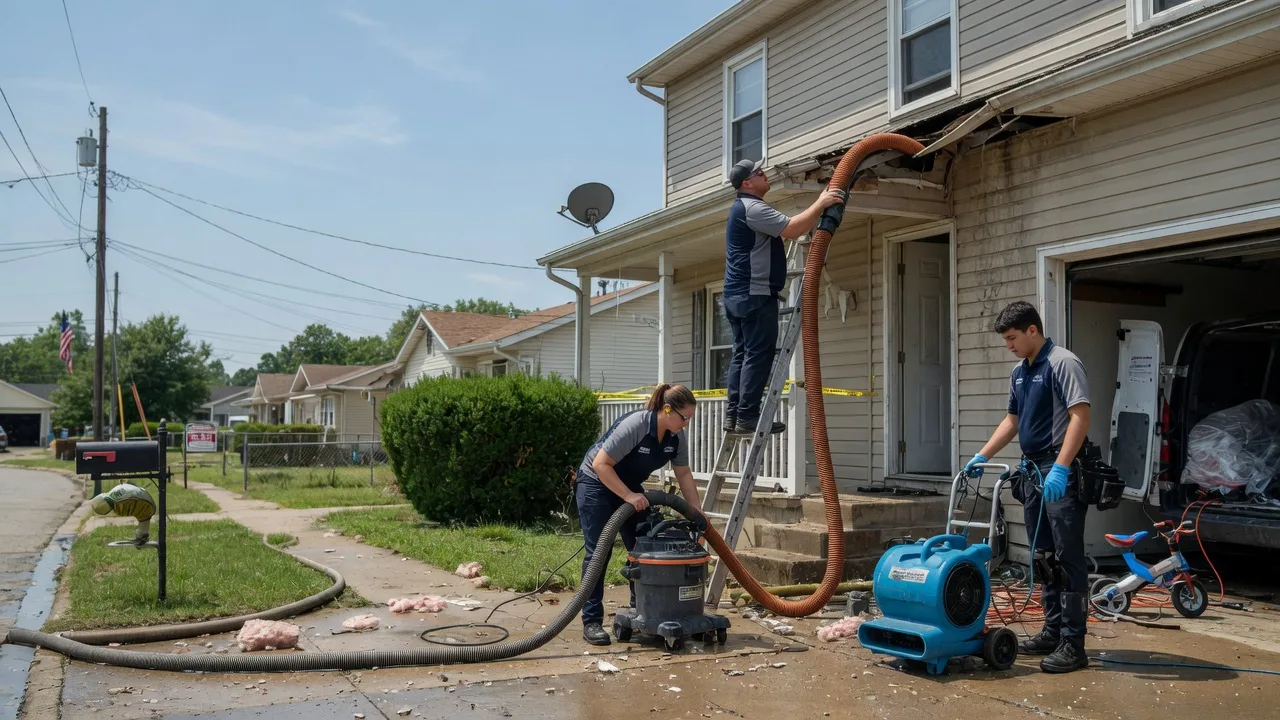 Water Damage Restoration in Alhambra, IL near me